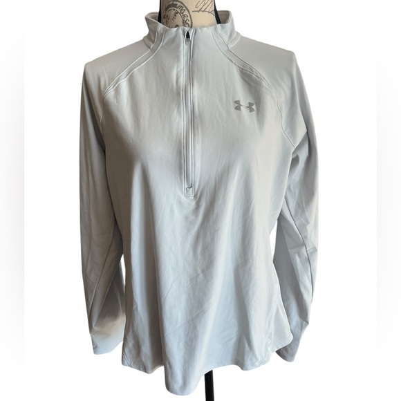 Under Armour Tops - Under Armour Heat Gasr running mock neck quarter zip top size XL